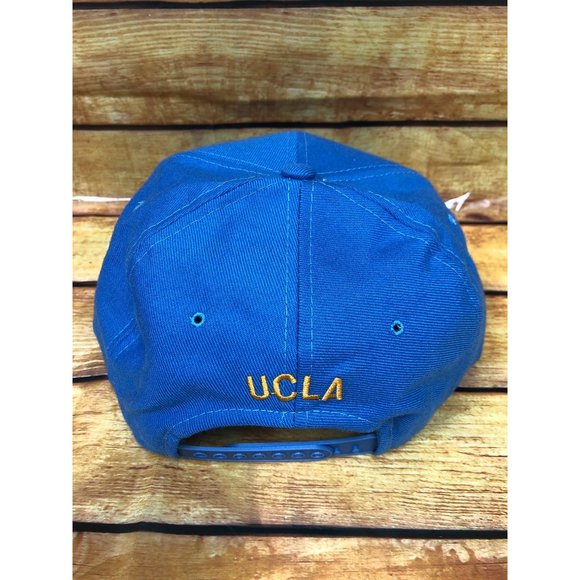 NOS Vintage New Era Pro Model UCLA Bruins Blue Snapback Hat Cap (b34) - Picture 3 of 5